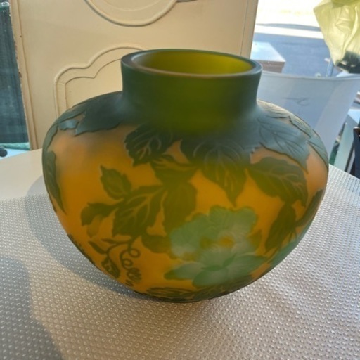 ガレ風 フラワーベース 花瓶