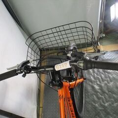 Ｄ207★16800円★整備済み スポーツ中古自転車 【クロスバイク asahi　オフィスプレス　オレンジ　48ｃｍ】