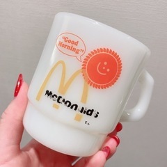 アンティーク　食器　Fire-King　マグカップ　マクドナルド