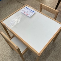 IKEA　 レット　子供用テーブル　椅子2脚セット　240001...