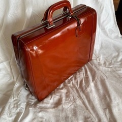 中古　革製？多目的バッグ