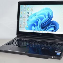 中古ノートパソコン NEC LL750/R Windows11+office 新品爆速SSD512GB core i7-4700MQ/メモリ8GB/15.6インチ/無線/WEBカメラ/ブルーレイ搭載 中古ノートパソコン NEC LL750/R Windows11+office 新品爆速SSD512GB