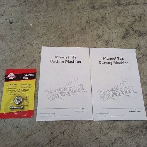 VEVOR 型番不明 手動タイルカッター①【野田愛宕店】【店頭取引限定