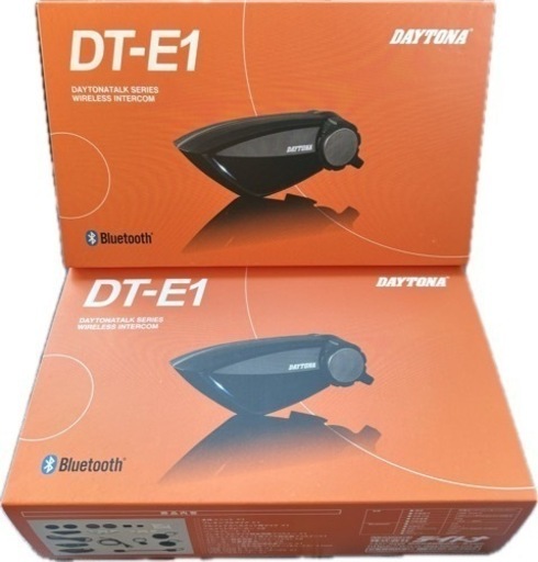 インカム ペア ２個 セット 新品 デイトナ DT-E1 1UNIT バイク用