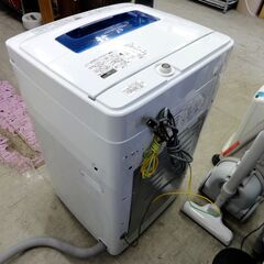 Haier 洗濯機 4.2kg 2017年製 JW-K42M ホワイト×ブルー 全自動電気洗濯 