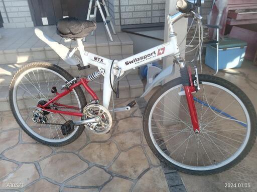 折りたたみ自転車  26インチ