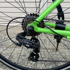 【新品★未使用 】　クロスバイク　700C×25C　高級アルミ仕様　21段ギア