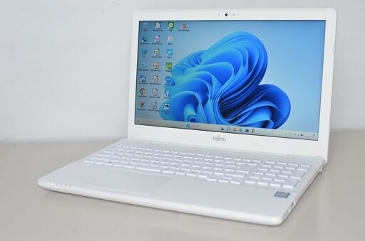 中古良品ノートパソコン 富士通 AH50/C3 Windows11+office 爆速SSD512GB core i7-7700HQ/メモリ8GB/15.6インチ/WEBカメラ/無線/DVDマルチ