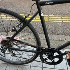 🧑美品自転車🧑700c クロスバイク KAITO カイト🧑６段変速ギア🧑806