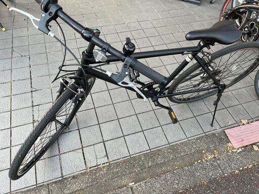 美品自転車700c クロスバイク KAITO カイト６段変速ギア806