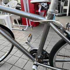 4/18値下げ🛵ブランド自転車🛵700c クロスバイク RITE WAY SHEPHERD 2019年モデル グレー? シルバー?🛵3×8変速ギア🛵802