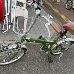 🚍オシャレ自転車🚍20インチ 折り畳み自転車 Topone🚍6段...