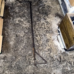 囲炉裏用の鉄製鉤(カギ)