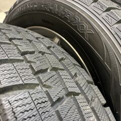 セレナ スタッドレスタイヤ 195/65R15 4本セット　アルミホイール付き スタッドレスタイヤ 195/65R15 2017年製 4本 アルミホイール