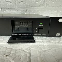 通電のみ確認済 TOA WT-1822 PLL シンセサイザー式 ダイバシティ 
