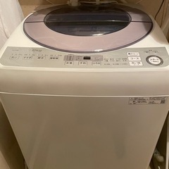 SHARP 洗濯機 ES-GV8D-S 2019年製 定価80000円