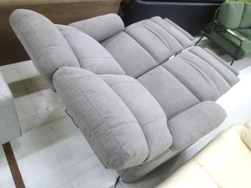 ニトリ 電動リクライニングソファ 2人掛け 幅約138cm グラッゼ 布張り