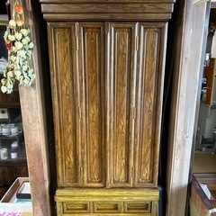 終了　
価格応談！　仏壇　仏具付