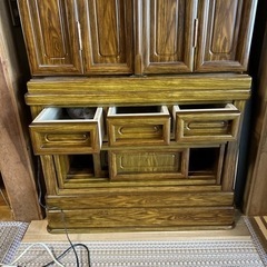 終了　
価格応談！　仏壇　仏具付