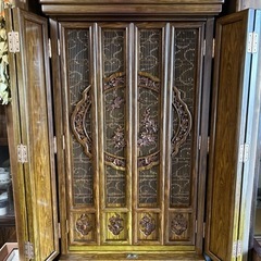 終了　
価格応談！　仏壇　仏具付