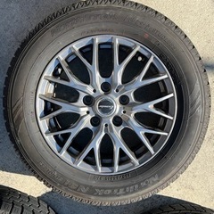 【ネット決済】スタッドレスタイヤ　195/65R15　ホイールセ...