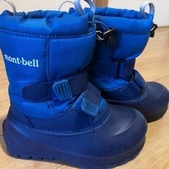 中古　mont-bell スノーブーツ　17.0cm