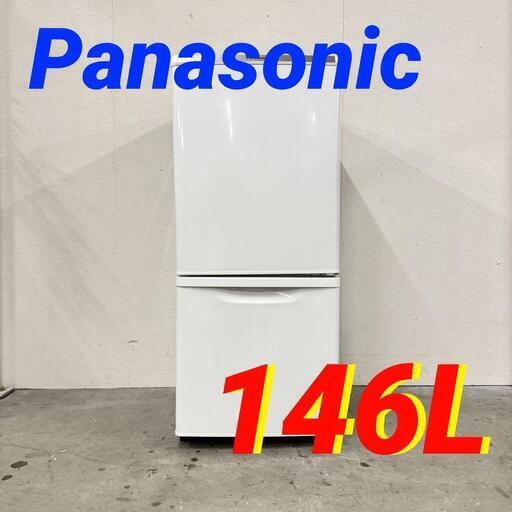 15508  Panasonic 一人暮らし2D冷蔵庫  146L ◆大阪市内・東大阪市他 5,000円以上ご購入で無料配達いたします！◆ ※京都・高槻・枚方方面◆神戸・西宮・尼崎方面◆奈良方面、大阪南部方面　それぞれ条件付き無料配送あり！