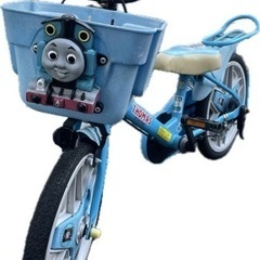 【取引中】トーマス 子供用 自転車 補助輪付き
