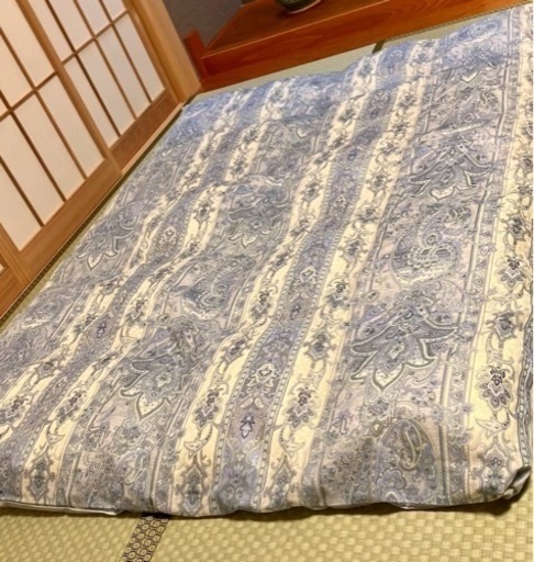 【お取引完了】【中古品✨️】超お2組セット1万円‼️早い者勝ち✨️シングルセ羽毛掛け布団＋ポリエステル敷布団 赤系or青系(全てカバーあり✨️)