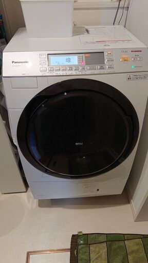 パナソニック ドラム式洗濯機 navx8700r-w
