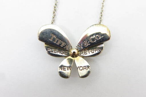 ティファニー　ネックレス　蝶　バタフライ　リターントゥ ティファニー　TIFFANY\u0026Co.　ペンダント　箱付き