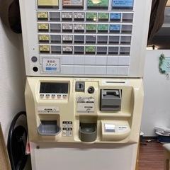券売機です。