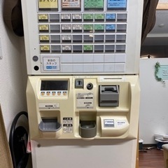 券売機です。