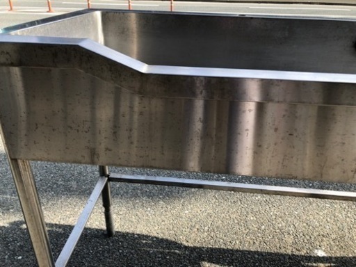 ⭐︎中古品 舟形1槽シンク 1500×600×920mm 厨房用品⭐︎
