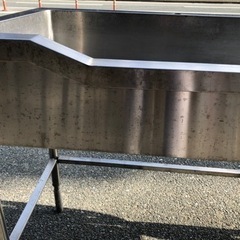 ⭐︎中古品 舟形1槽シンク 1500×600×920mm 厨房用品⭐︎