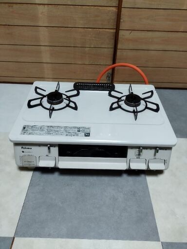 『値下げしました』美品　パロマガステーブル　プロパン用　2口　IC−N86KH-　R