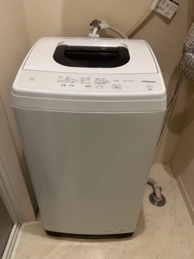 一人暮らし用　HITACHI縦型5kg 洗濯機　値下げ相談可