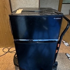 冷蔵庫 90L RM-90L02BK ジャンク扱い　2018年製