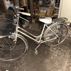決定　古い自転車