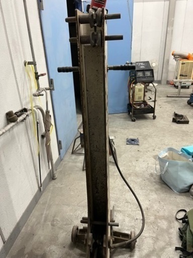 前田機工 オートポールタワー ポンプ フレーム修正機