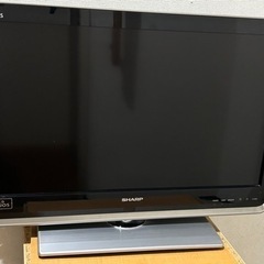 シャープ　AQUOS   液晶26型テレビ