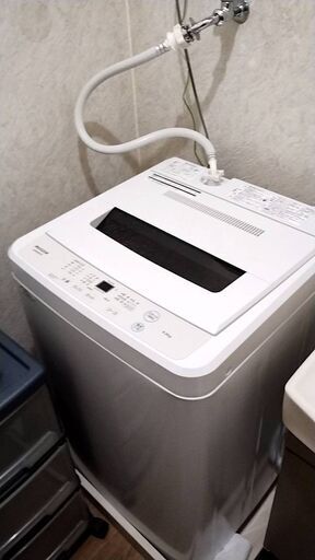 \u003c1/8まで交渉・1/21までの土日にお渡し\u003e【新品購入後半年の美品】全自動洗濯機6kg