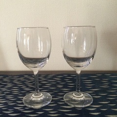 ワイングラス　のっぽ型2個