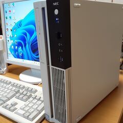 お取引中です】【一式揃ったデスクトップPC】NEC Mate スリムタワー