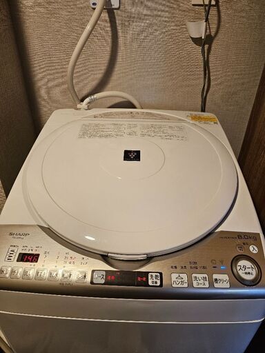 SHARP 洗濯機　2021年製　8kg 乾燥機能付き　家電量販店保証　ES-TX8EKS SHARP 洗濯機 2021年製 8kg 乾燥機能付き 家電量販店保証 ES-TX8EKS