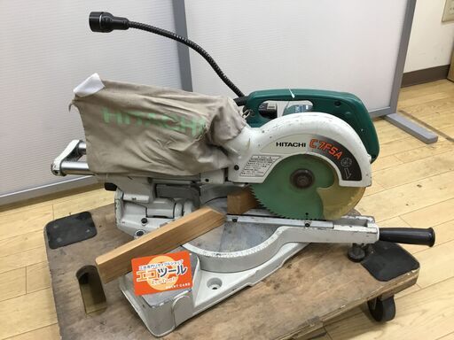 【エコツール半田店】HITACHI/日立工機 190mm 卓上スライド 丸のこ C7FSA【愛知県/名古屋市/知立市/半田市/岡崎市/工具】 【ITMW8T1W96IS】★ 出張買取 も好評受付中！