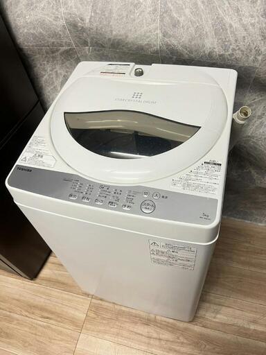 配送設置0円で✌　TOSHIBA　洗濯機　5.0㎏❗❗