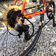 半額以下】レユニオン リル(460)-K オレンジ クロスバイク 自転車