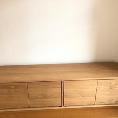 スタッキングキャビネット オーク材 Bセット 無印良品