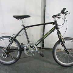 Ｄ211★19800円★　ミニベロ中古自転車 【ＦＯＲＫＳⅡ　グレイ　20インチ 】 D211☆19800円☆ ミニベロ中古自転車 【FORKSⅡ グレイ 20インチ 】